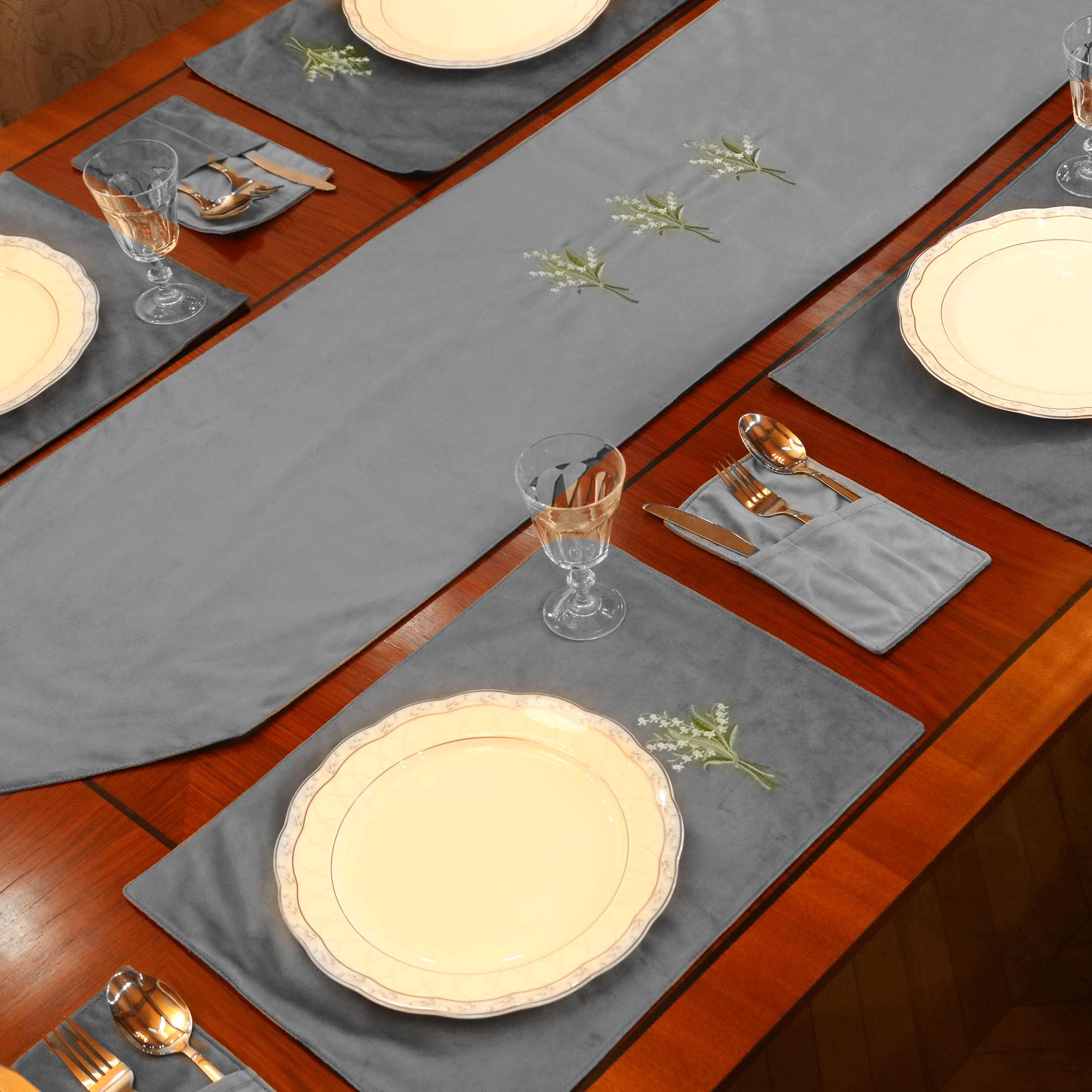 Lily of the Valley - Dining Table Set