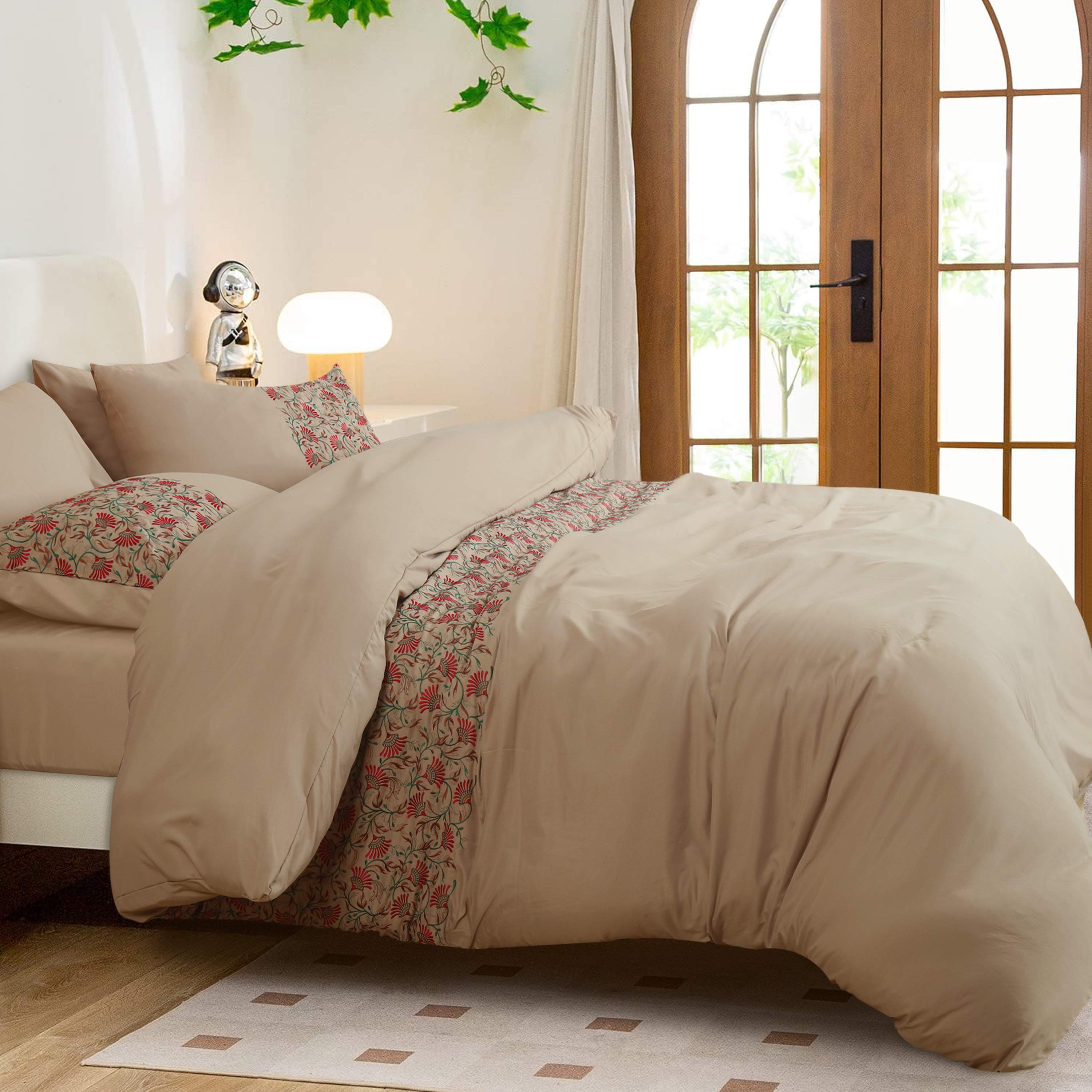 Tinkling bells - Embroidered 6-Piece Duvet Cover Set