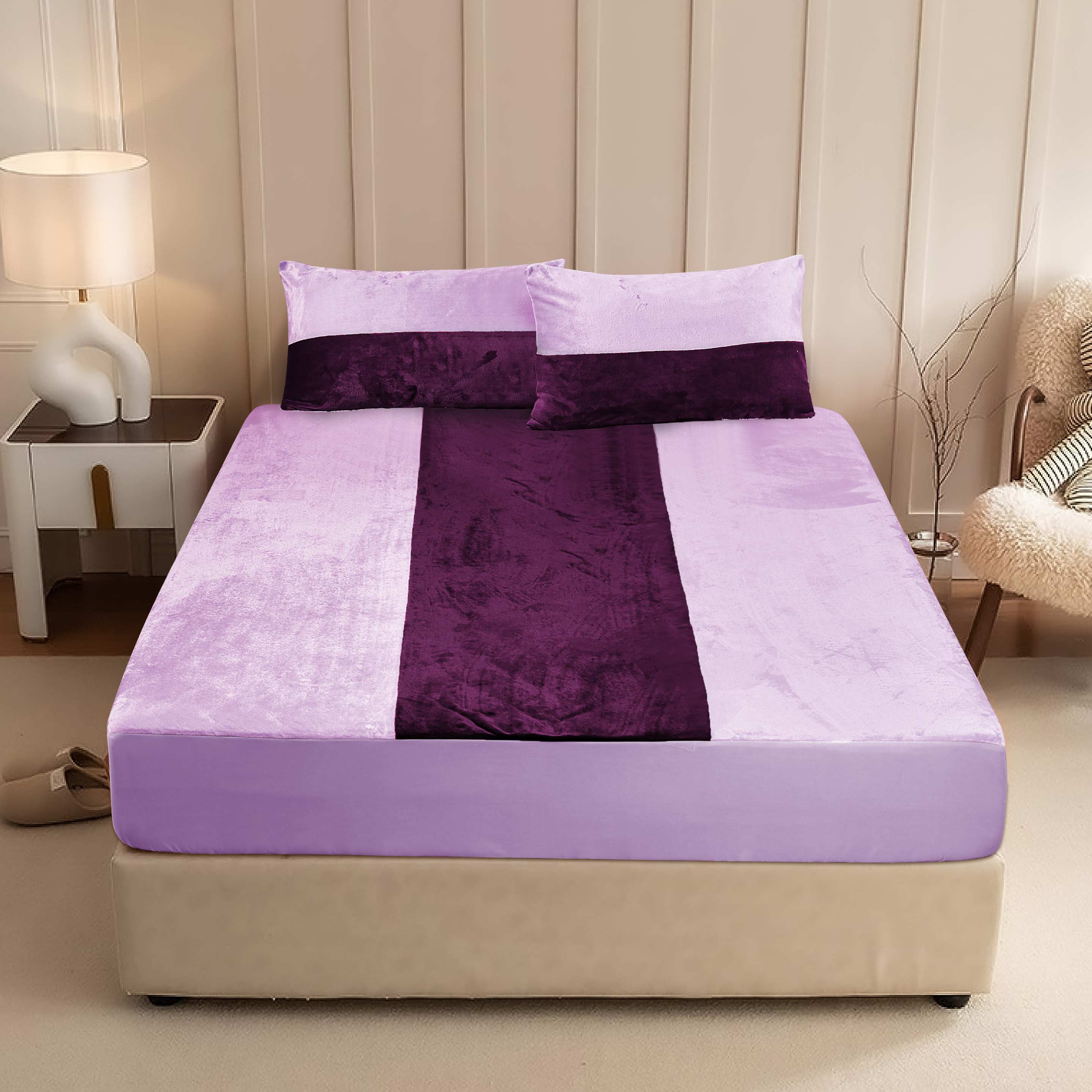 Fleece bed online sheets