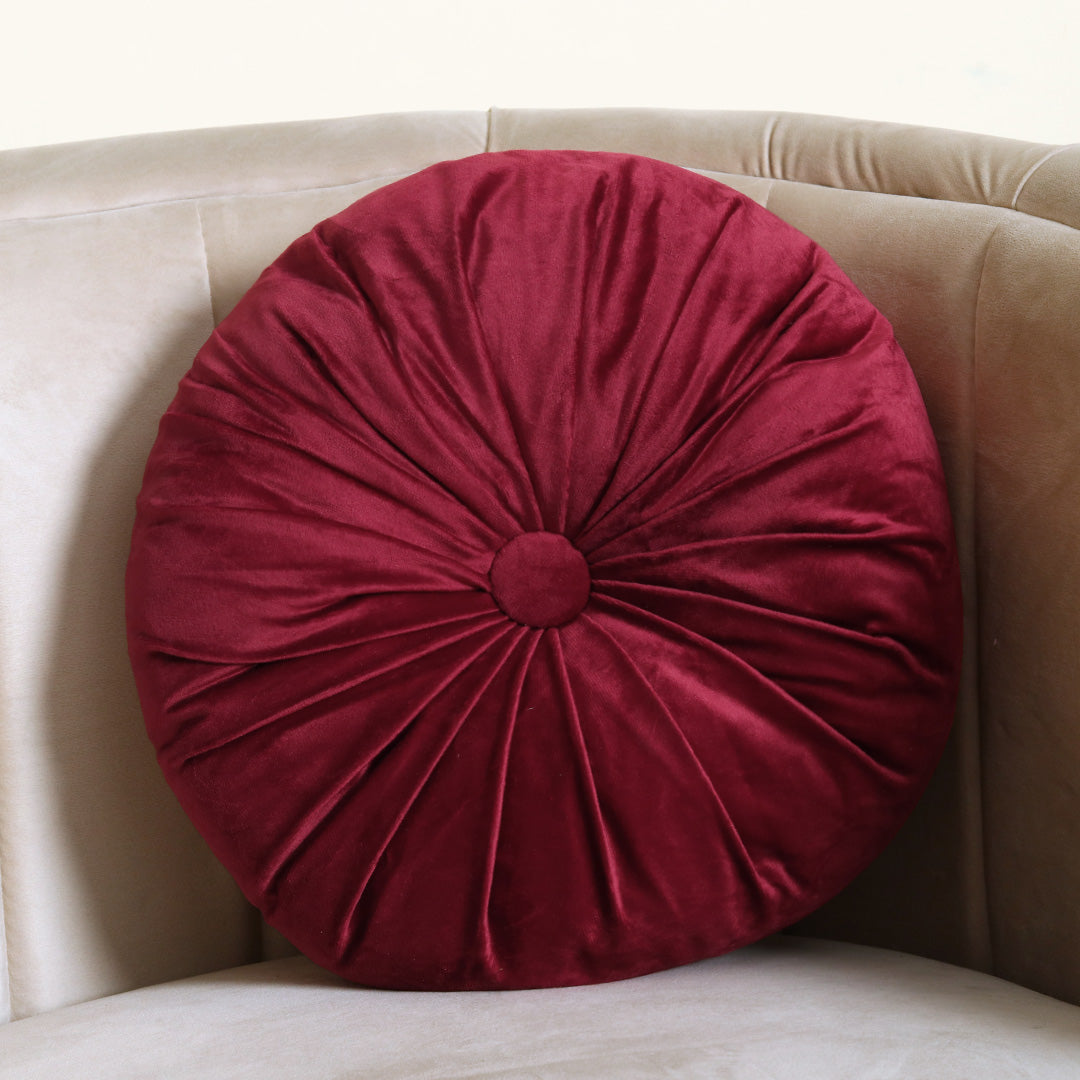 Fluffy round cushion hotsell