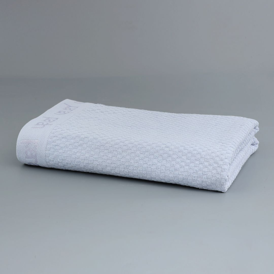 Zero Twist Honey Comb Design Bath Towels