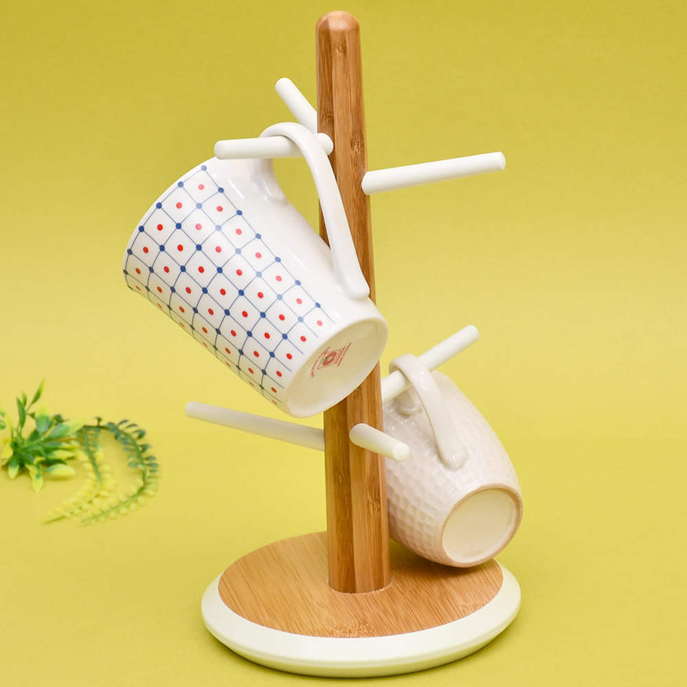 Bamboo Wood Cup Holder