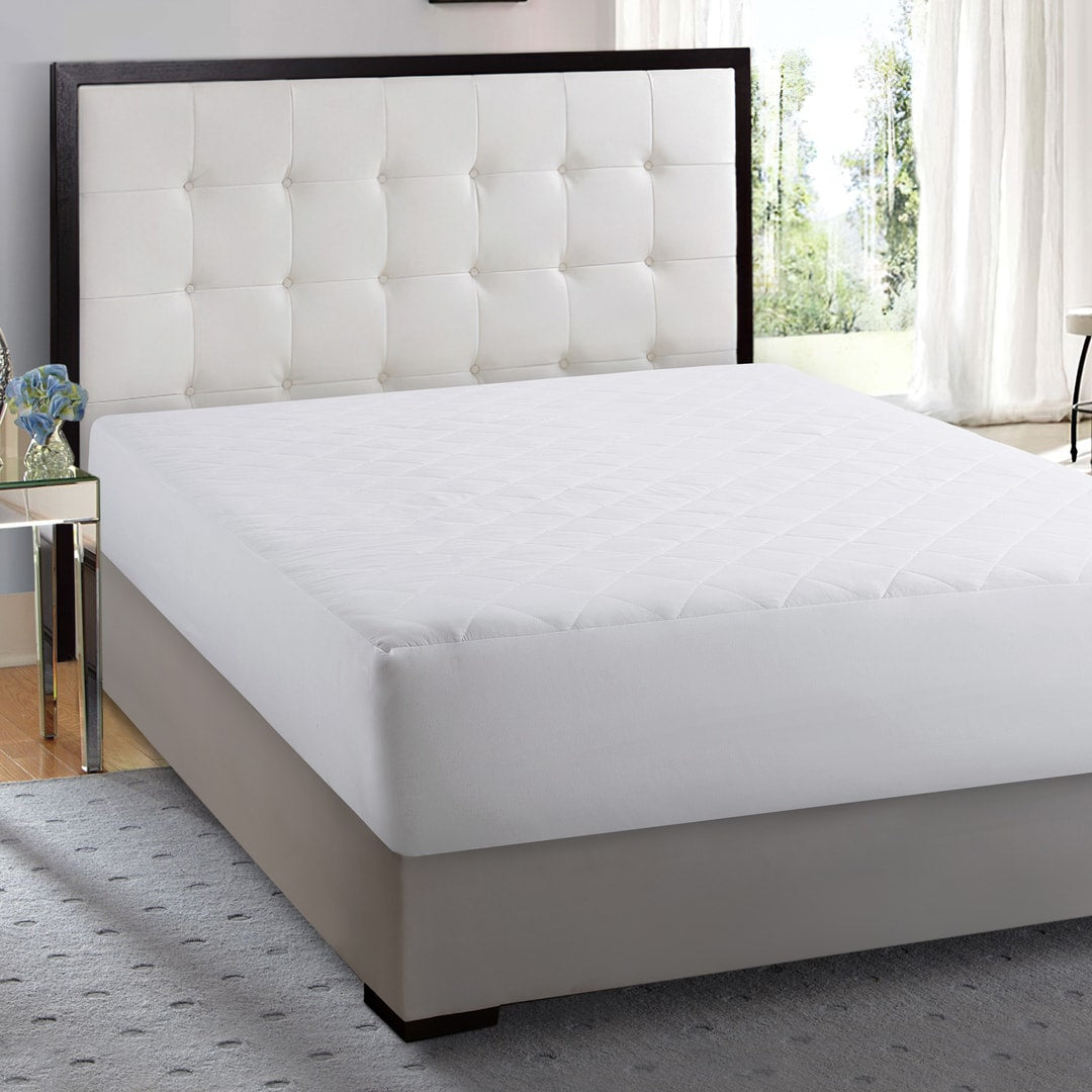 Premium Quality Quilted Skirt Mattress Protector Cover