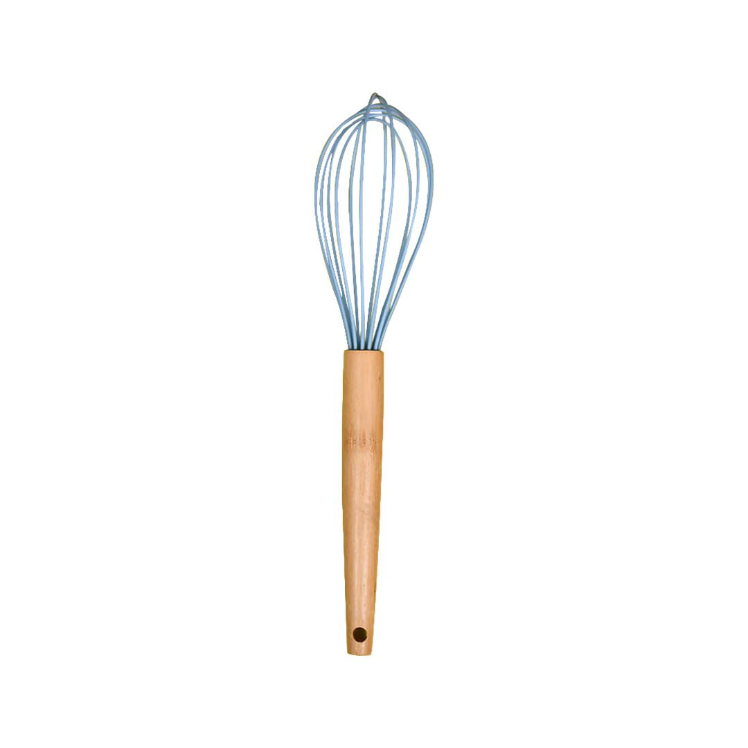 Whisk Egg Beater with Wooden Handle